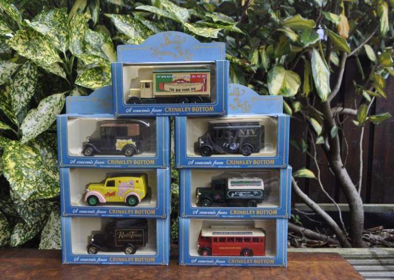 Lledo Noel's House Party -Crinkley Bottom diecast models, boxed, set of 7