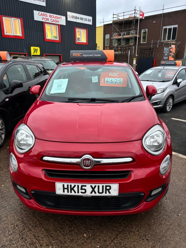 2015 Fiat 500X 1.4 Multiair Pop Star 5dr HATCHBACK Petrol Manual