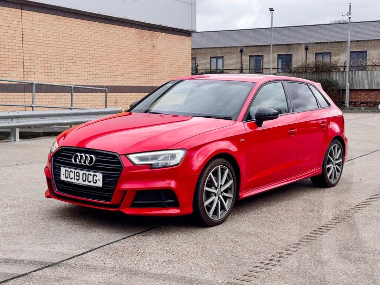 2019 Audi A3 30 TFSI 116 Black Edition 5dr S Tronic HATCHBACK Petrol Automatic