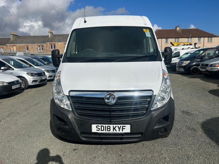 2018 Vauxhall Movano 2.3 CDTI BiTurbo H2 Van 130ps PANEL VAN Diesel Manual