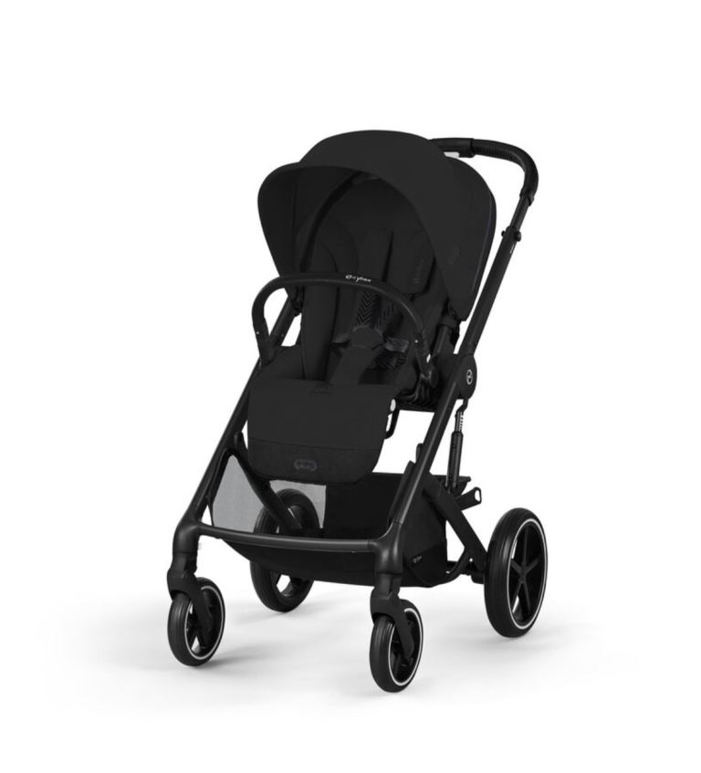 Cybex Balios S Pushchair + soho/grey carrycot + 2 car seats with 1 isofix + adapters 