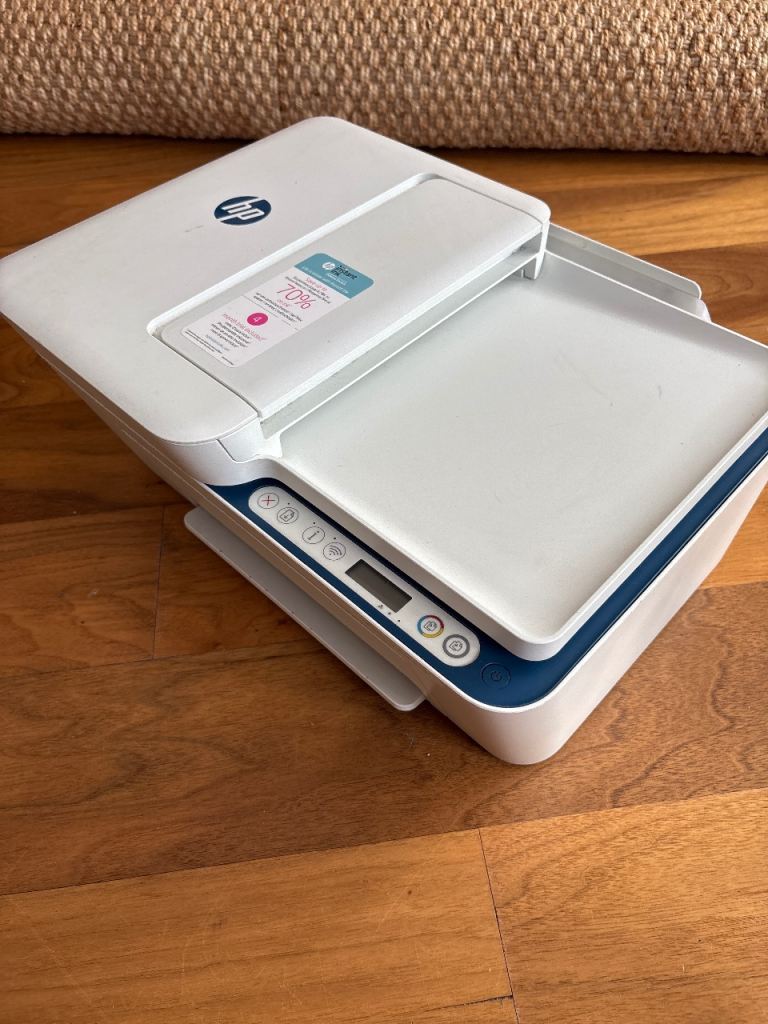 HP Deskjet 4130 Printer/Scanner - White, Good Condition