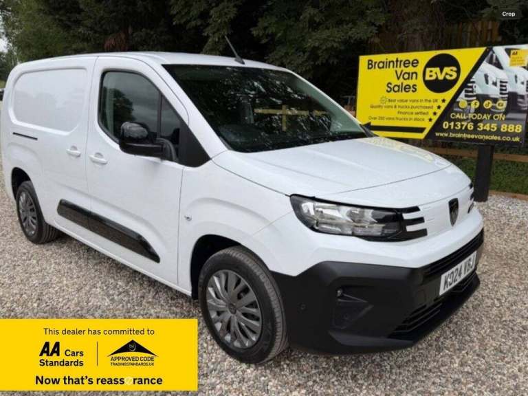 2024 Peugeot Partner 1.5 BlueHDi 950 Asphalt Long Panel Van 6dr Diesel Manual LWB Euro 6 (s/s) ( ...