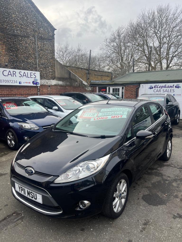 2011 Ford Fiesta 1.4 Zetec 5dr Auto HATCHBACK Petrol Automatic