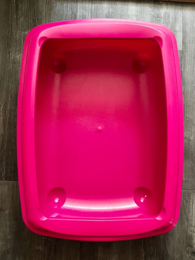 Extra large cat litter tray