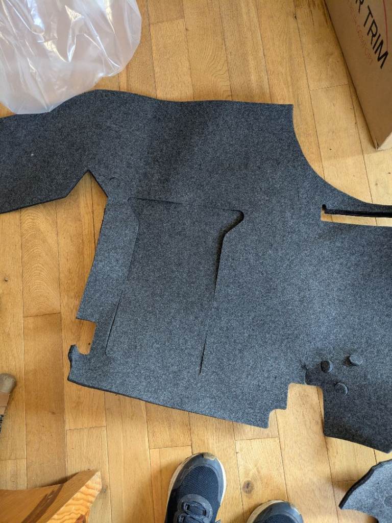 Land Rover carpet set