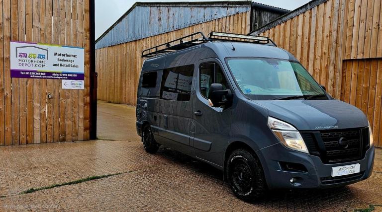 Nissan High-top Campervan  L2H2 5.5m 2016 2/3 berth 4 belts 124k garage 