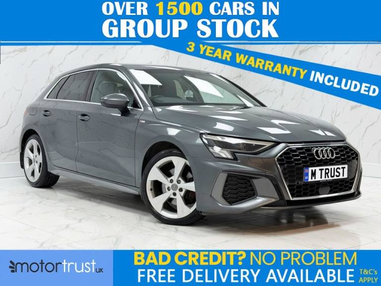 2020 Audi A3 1.5 TFSI 35 S line Sportback 5dr Petrol Manual Euro 6 (s/s) (150 ps) Hatchback Petro...