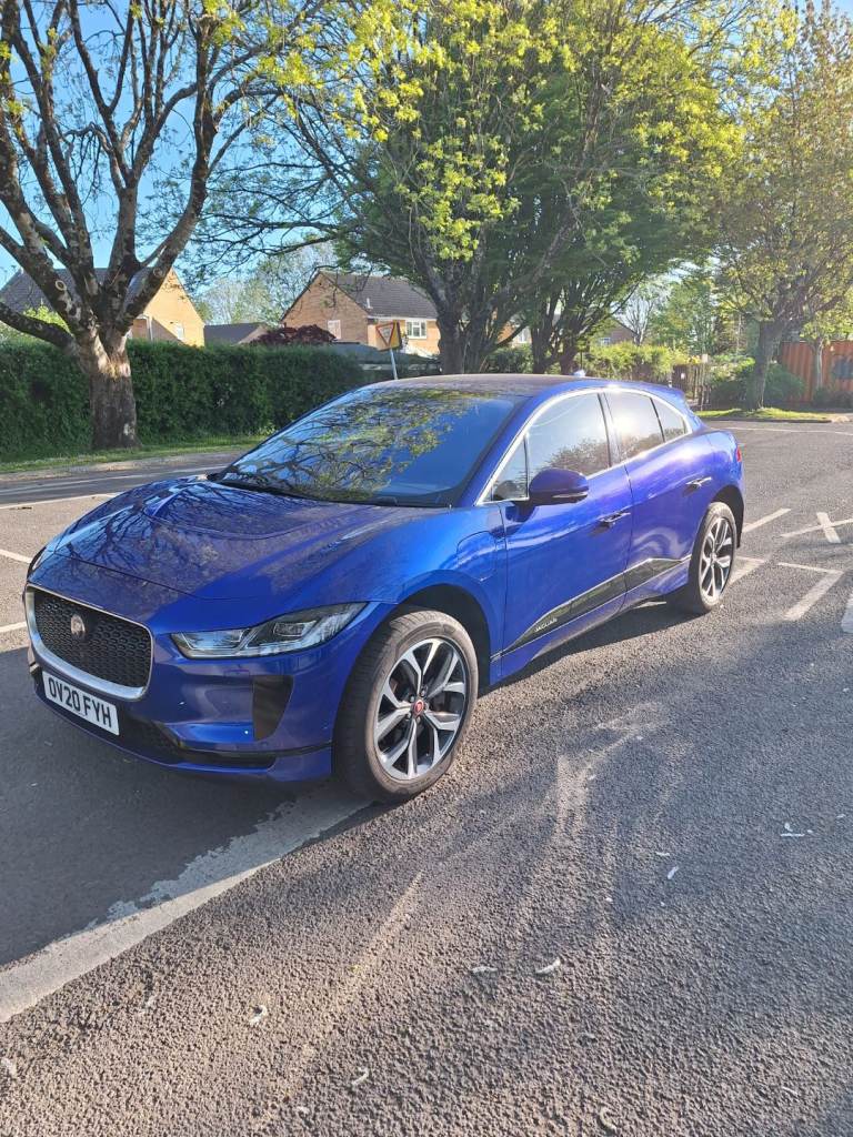 Jaguar I-PACE, HSE top spec, 2020, 5 doors, metallic blue, lovely car