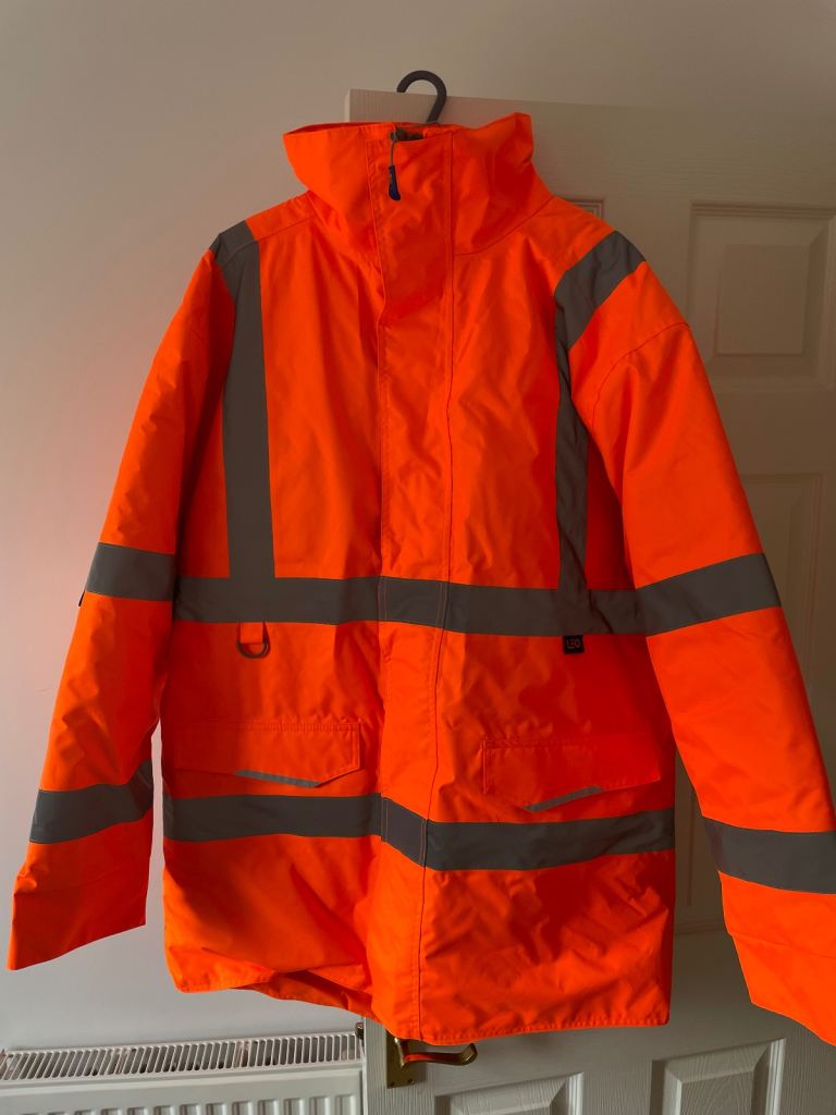 High-Vis Orange Work Jacket – As Good As New