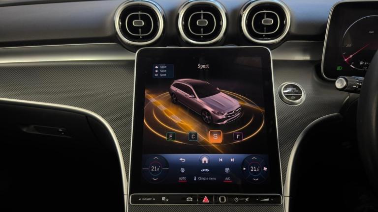 2022 Mercedes-Benz C Class 2.0 C220dh MHEV Sport G-Tronic+ Euro 6 (s/s) 5dr ESTATE Diesel/Electri...