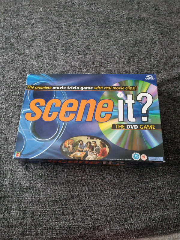 Scene it, the dvd game (boxed, all pieces present)