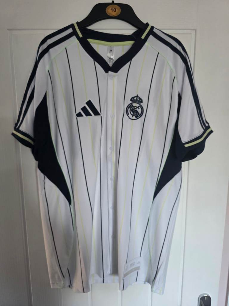 Real Madrid Baseball Jersey
