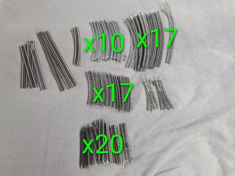 Hornby track job lot