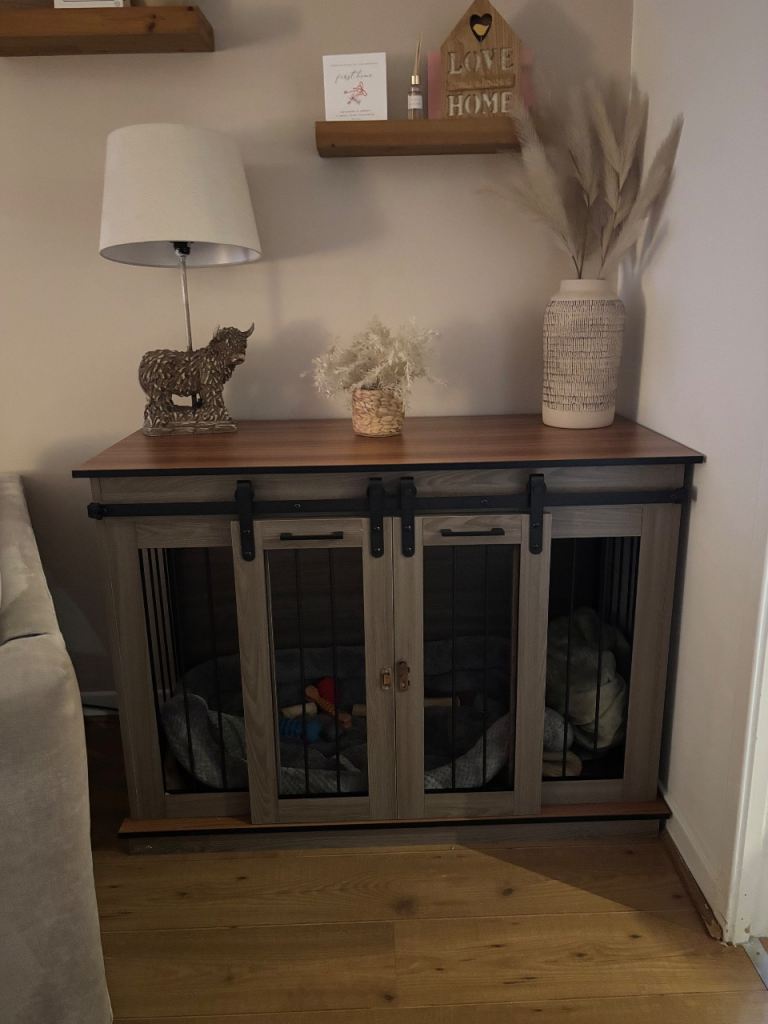 Paw hut dog crate furniture 