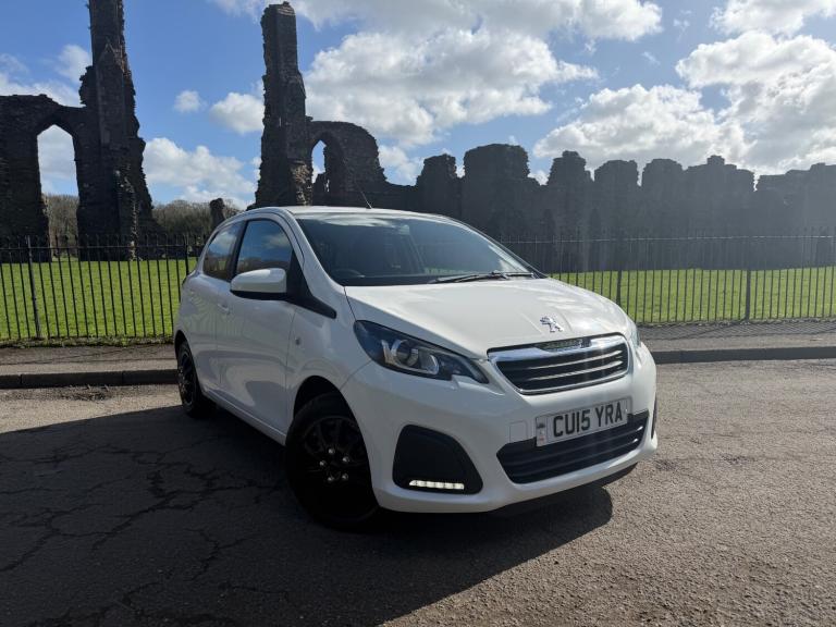 2015 Peugeot 108 1.0 Active 5dr *1 OWNER*ONLY 28000 MILES*FEB 27 MOT HATCHBACK Petrol Manual