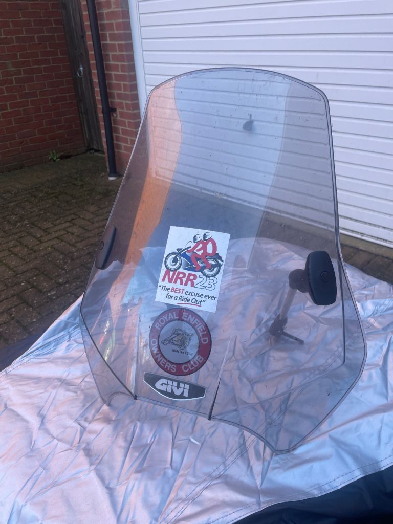 Givi screen for Royal Enfield Classic 500