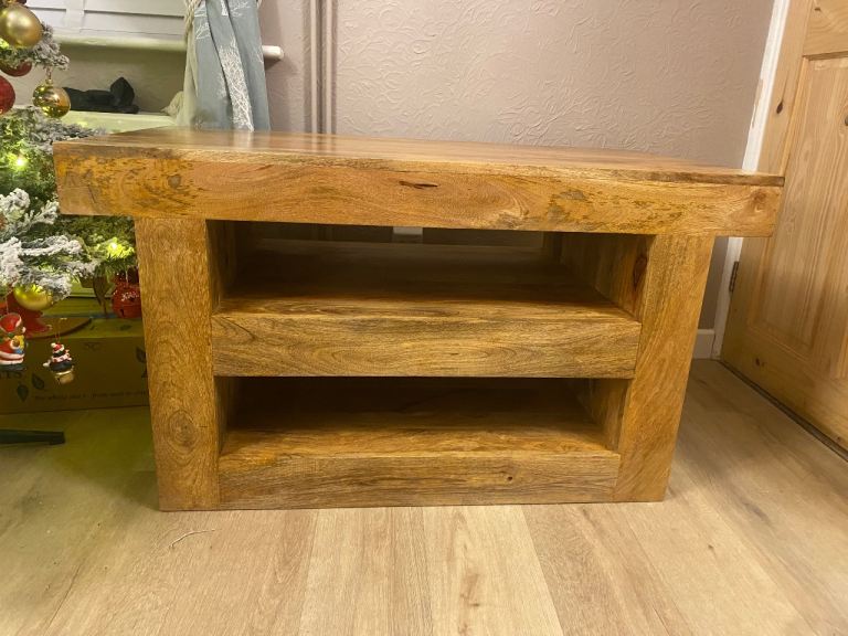 Mango wood coffee table