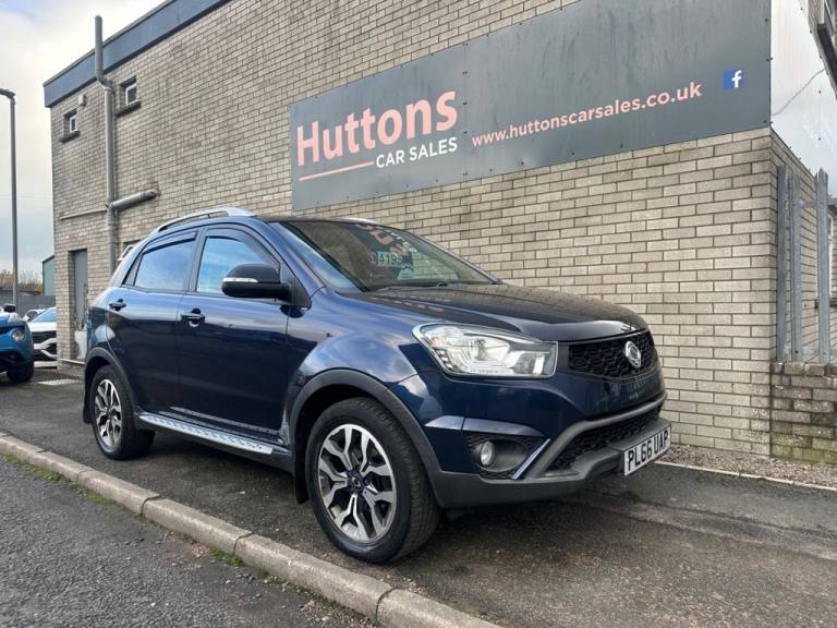 2017 66 SSANGYONG KORANDO 2.2D LE SUV 5DR DIESEL MANUAL EURO 6 (178 PS) DIESEL
