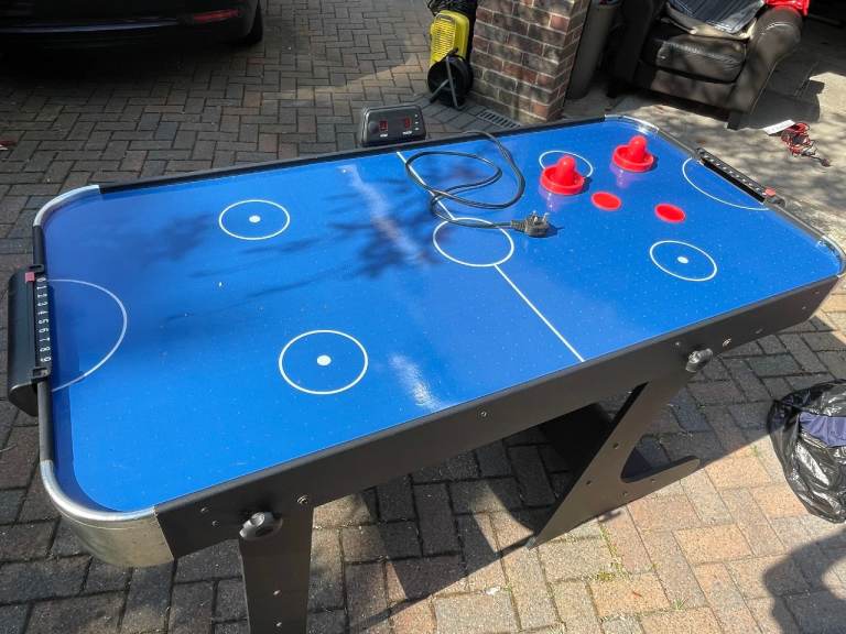 Air Hockey Table with Accessories – Good Condition