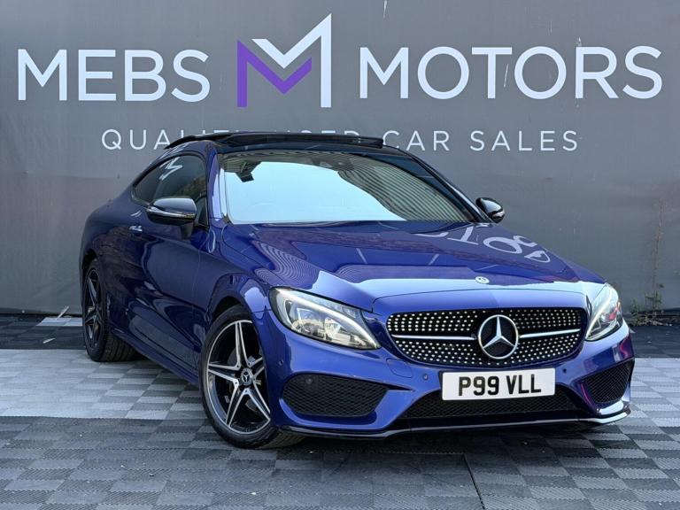 2017 Mercedes-Benz C Class 2.1 C220d AMG Line (Premium Plus) G-Tronic+ Euro 6 (s/s) 2dr COUPE Die...