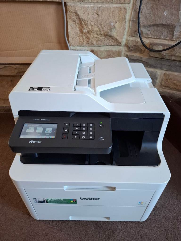 Brother MFC-L3710CW Colour Laser Printer Scanner Copier – Full Toners – Tested