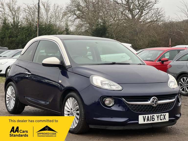 2016 Vauxhall ADAM 1.4i Glam 3dr HATCHBACK PETROL Manual