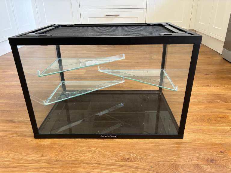 Hamster cage - glass