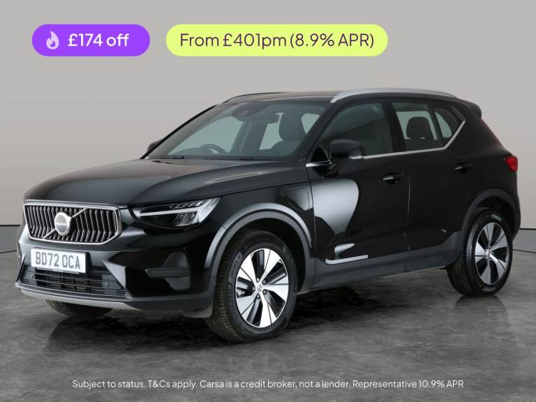 2022 Volvo XC40 1.5h T4 Recharge 10.7kWh Core SUV 5dr Petrol Plug-in Hybrid Auto Euro 6 (s/ Suv P...