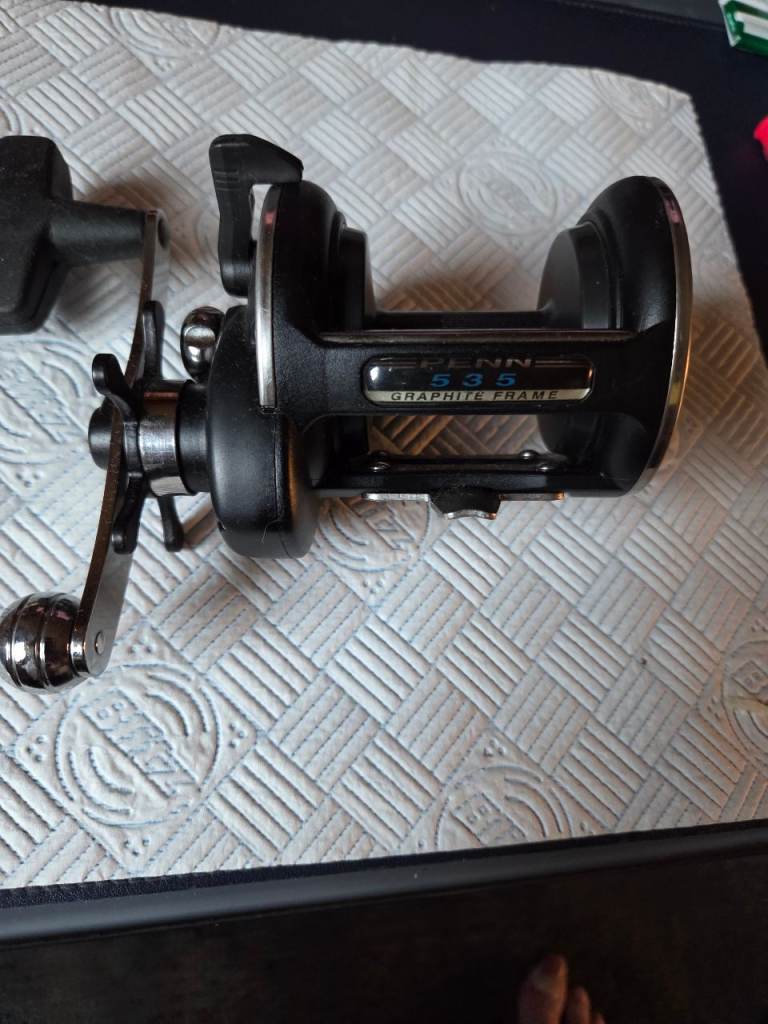 PENN VTG 535 HI SPEED VERY RARE L/H CONVERTED UNUSED/MINT 