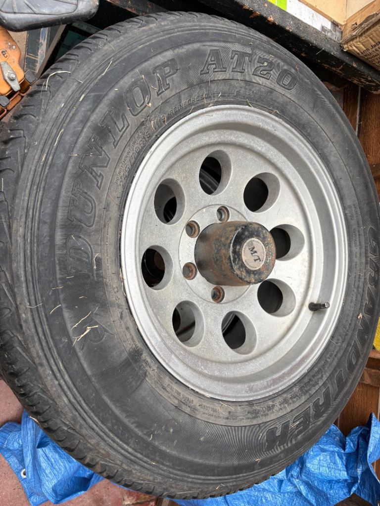 Micky Thompson 4x4 alloy wheels and tyres, 