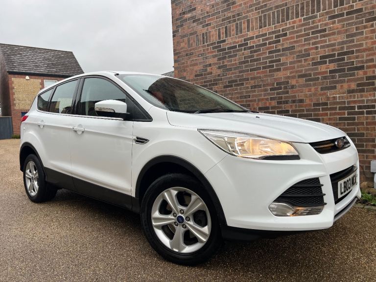 ***FORD KUGA 2.0 TDCI 150 BHP WHITE 2017***LOW MILEAGE 118K!***FSH FORD CAR!***SWAP PX***