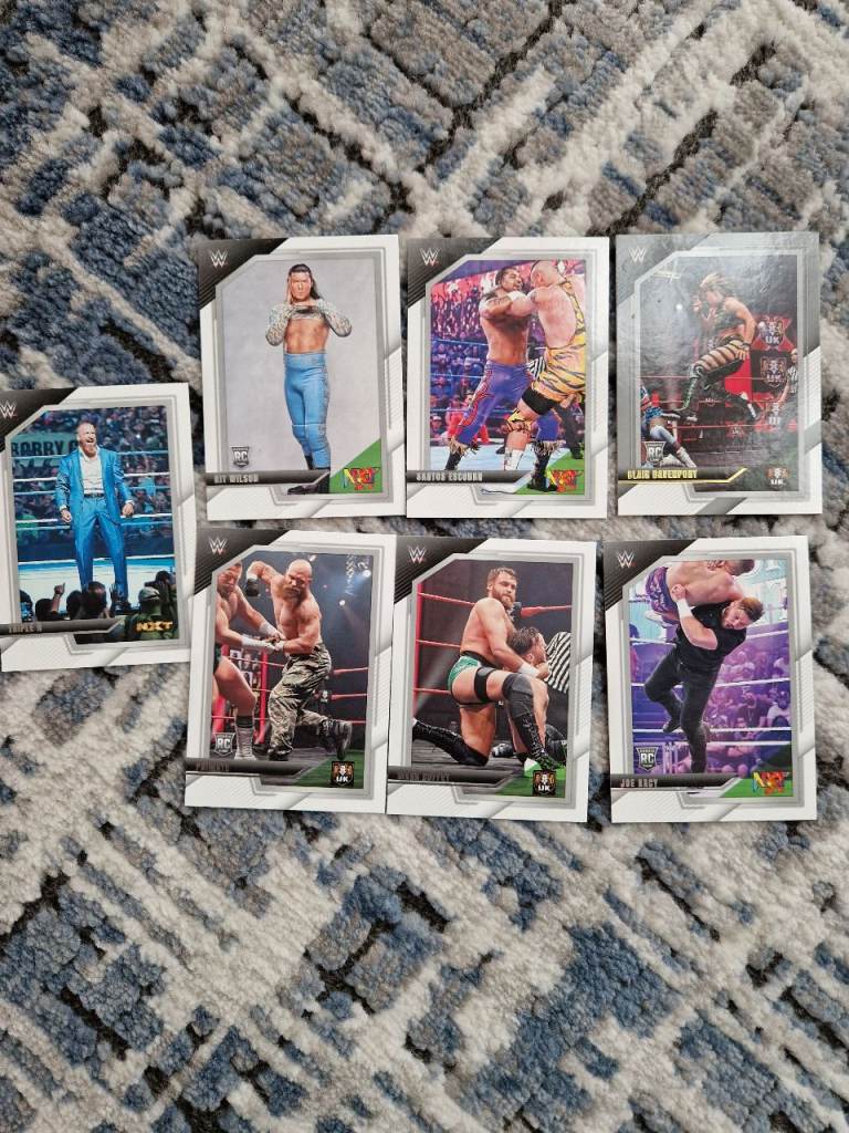 WWE NXT 7 Cards 2022 Panini 
