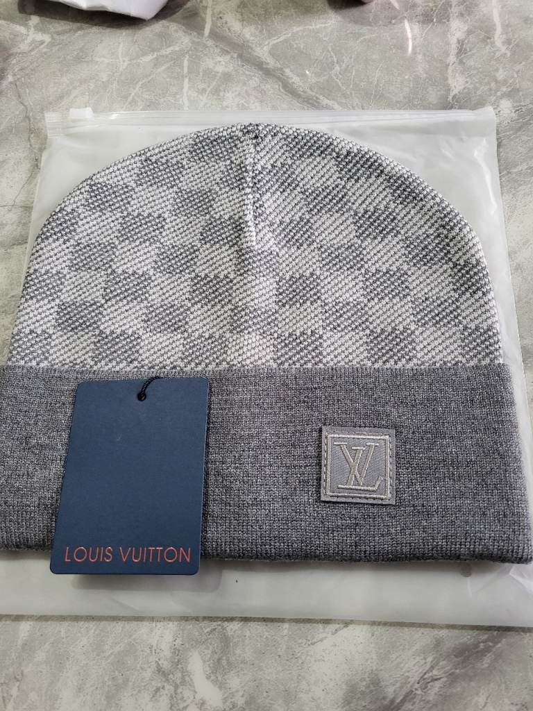 Grey stylish beanie