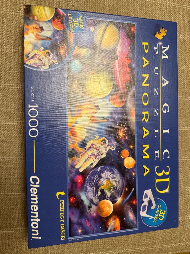 3D panoramic image of Space Jigsaw Puzzle