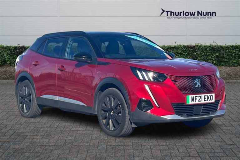 2021 Peugeot E-2008 50kWh GT Premium SUV 5dr Electric Auto (136 ps) SUV Electric Automatic