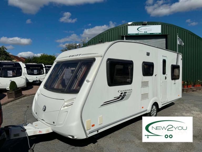 2009 Swift Charisma 565 6 Berth FIXED BUNKS Caravan - STOCK H127