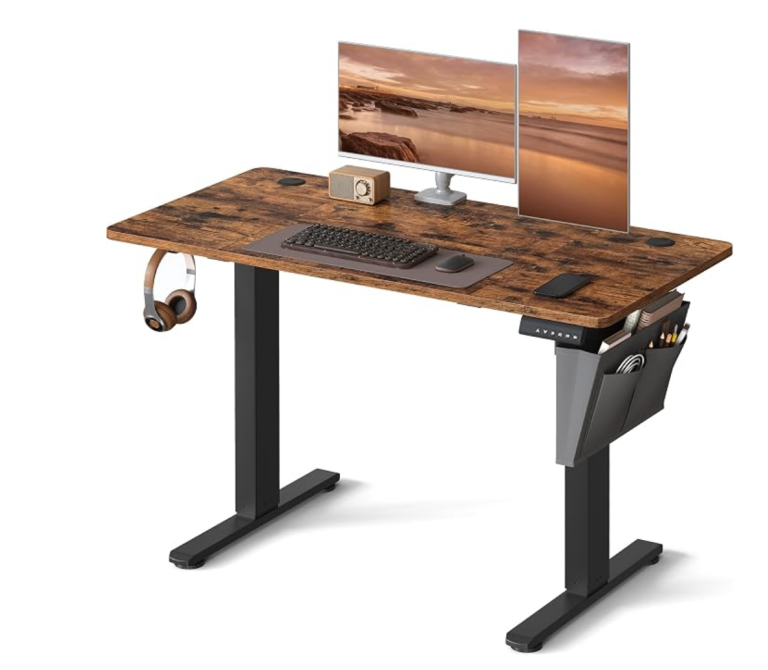 Adjustable Standing Desk with Memory Presets – As Good As New