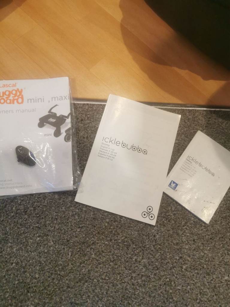 Ickle bubba stomp 3 in 1 travel system 