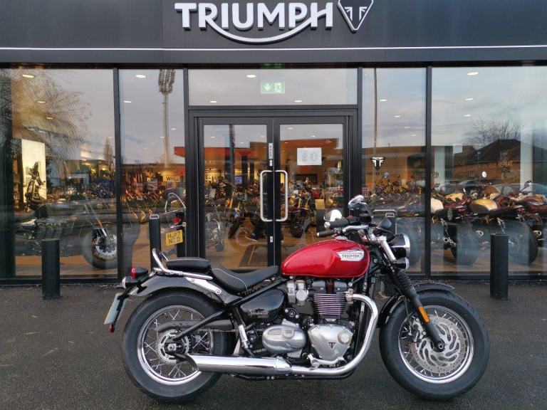 Triumph Bonneville Speedmaster 1200cc 69 plate with 6612 miles