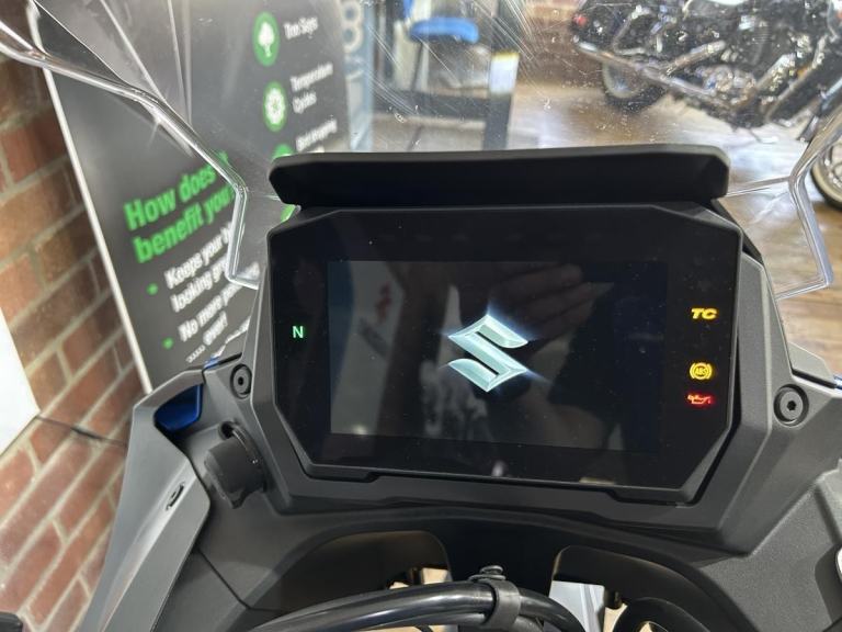 Suzuki GSX-S1000GX+ , Triton Blue with Panniers