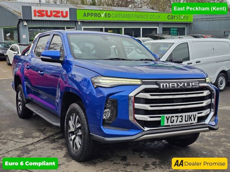 2023 Maxus T90EV Blue 88.5kWh electric pickup, 29,300 miles, ULEZ compliant, Automatic, A/C, Pick...
