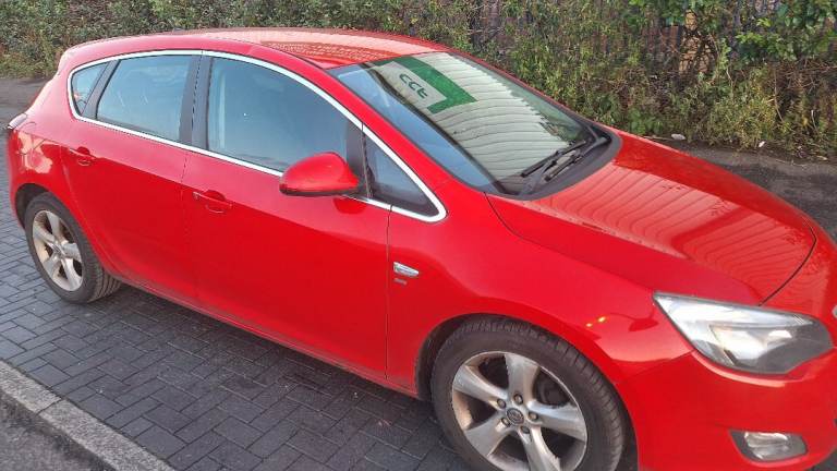 VAUXHALL ASTRA 1.2 156CC DIESEL 2012 £1295 LIKE FOCUS