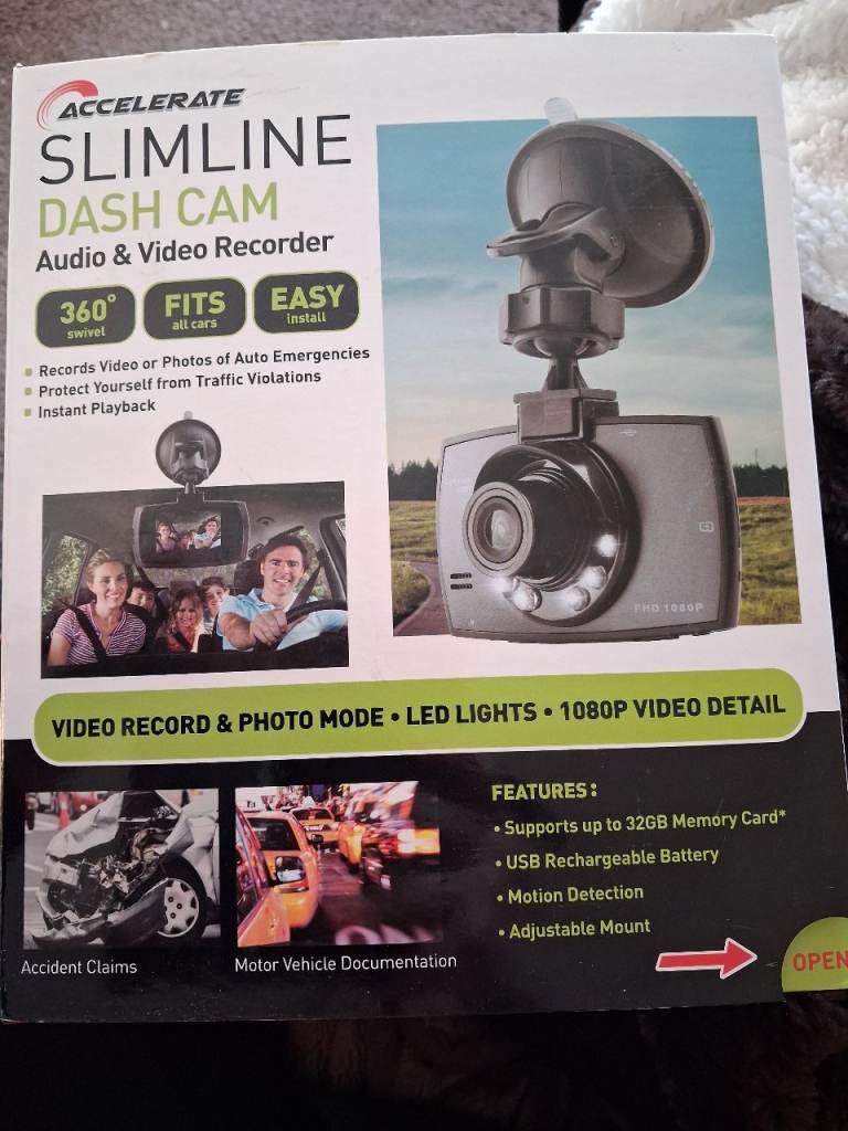 Brand new dashcam