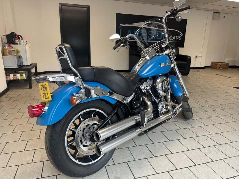 HARLEY-DAVIDSON SOFTAIL FXLR Low Rider Blue Manual Petrol 2018