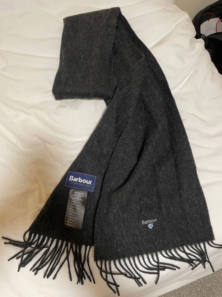 Barbour scarf
