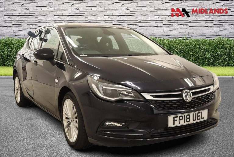 2018 Vauxhall Astra 1.0i Turbo ecoTEC Elite Nav Euro 6 (s/s) 5dr Hatchback Petrol Manual