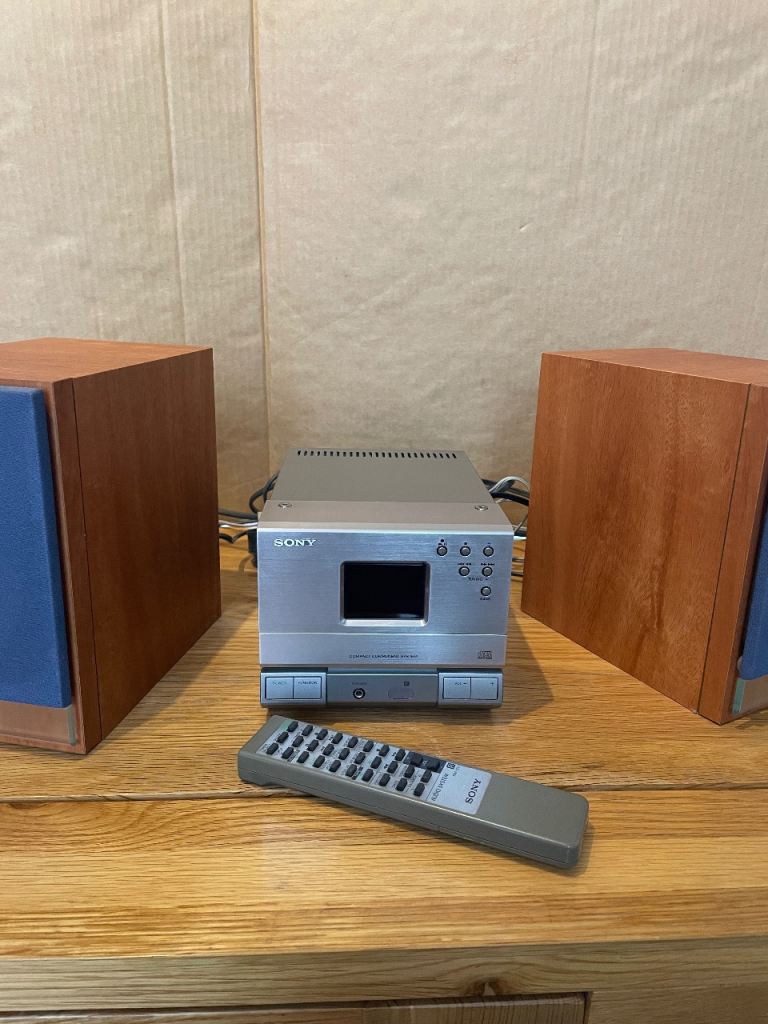 image for Sony mini cd and radio 