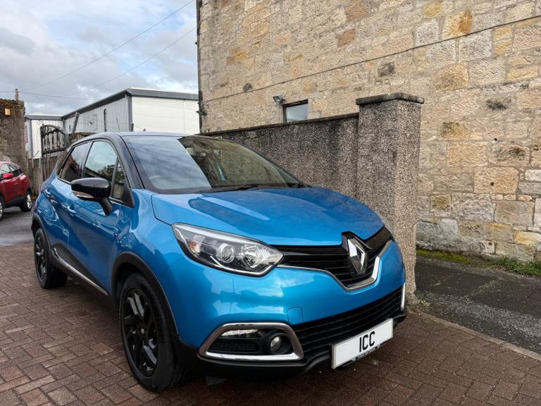16 RENAULT CAPTUR DYNAMIQUE S NAV 1.5 DCI 5DR TAHOE BLUE WITH BLACK PACK BODYKIT