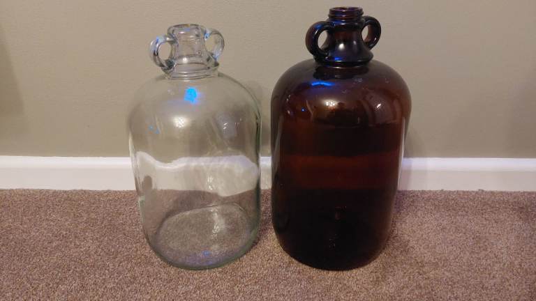 FREE Glass Demijohns x 2